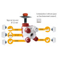 Kit VMC simple flux autoréglable S&P Unelvent DECO DHU K à sondes hygrométriques 4 sanitaires