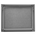 Grille de reprise à mailles et filtre démontable, 600 à 1000 m3/h, D 500 x 300mm. (GMI 500x300)