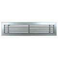 Grille linéaire de soufflage/reprise, blanc, 675 à 1900 m3/h, D 1000 x 150 mm. (GLF 1000X150 BLANCHE)