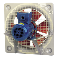 Ventilateur hélicoïde mural ATEX IIBT5, 8000 m3/h, tri 230/400V, D 450 mm. (HDT/4-450 EXD)