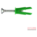 Boîte de 150 Chevilles 2-5 avec Vis 4x30 mm AGGRIP RAM