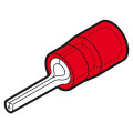 RPP10 - Cosse préisolée à embout rond rouge (0,25 à 1,5 mm²) - L 10 mm