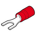 RPU4 - Cosse préisolée fourche rouge (0,25 à 1,5 mm²) - Diam. 4 mm