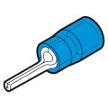 BPP8 - Cosse préisolée à embout rond bleue (1,5 à 2,5 mm²) - L 8 mm