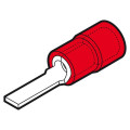RFPP12 - Cosse préisolée à embout plat rouge (0,25 à 1,5 mm²) - L 12 mm