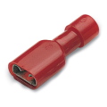 RFF305P - Clip femelle complètement isolé rouge (0,25 à 1,5 mm²) - 2,8 X 0,5 mm