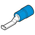 BFPPL30 - Cosse préisolée à embout crochet bleue (1,5 à 2,5 mm²) - L 30 mm