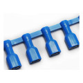 CBPF408P - Clip femelle complètement isolé bleu (1,5 à 2,5 mm²) - 4,8 X 0,8 mm en bande