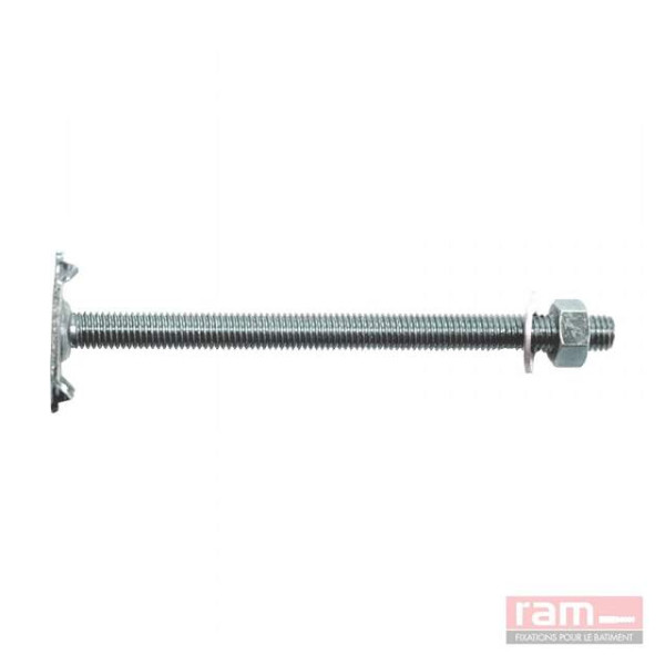 Bte 50 plaq fixation 10x80 - RAM - 92410