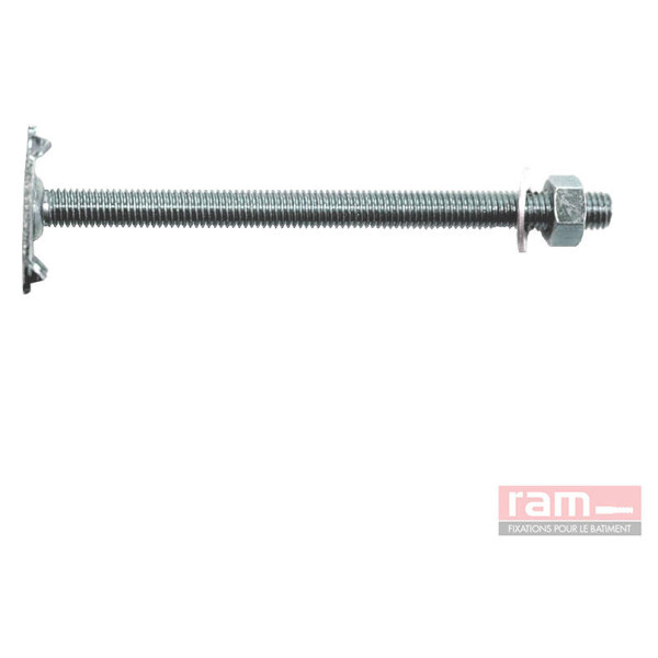 Bte 50 plaq fixation 10x80 - RAM - 92410