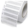 44091B - Repère filaire type TPM-ROLL 4 x 12 mm blanc