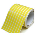 48042 - Etiquette autocollante pré-découpée de type VCT-ROLL 100 x 10 mm jaune