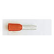 PKD106 - Embout de câblage 1 mm² simple longueur 6 mm rouge