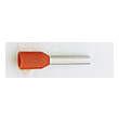 PKD108 - Embout de câblage 1 mm² simple longueur 8 mm rouge