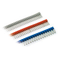 CPKE7508 - Embout de câblage 0,75 mm² simple longueur 8 mm bleu en rouleaux