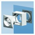 Kit pour montage sur vitre S&P Unelvent pour extracteur d'air SILENT et DECOR 100