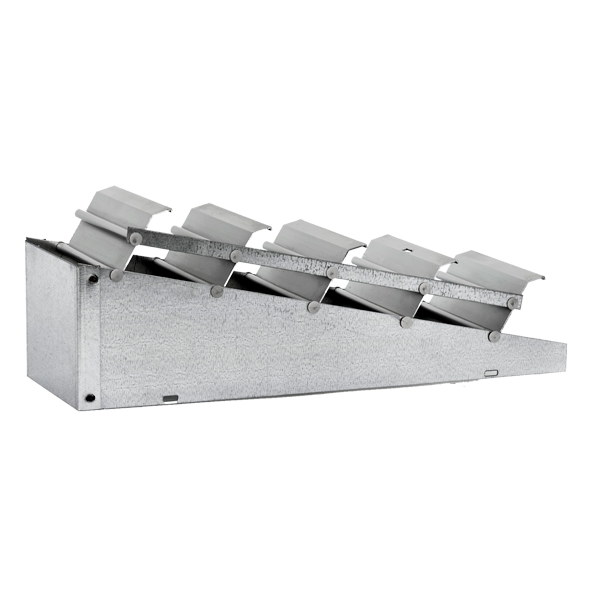 Registre à glissières orientables inclinées pour grille de conduit GRC 600x225mm. (RIG 600x225) - S&P France - 866931