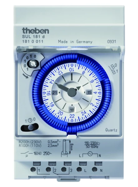 Horloge Programmable Analogique SUL 181 d THEBEN