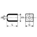 Embout carré ec-42 wh