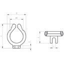 Etrier support ch-f17