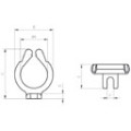 Etrier support ch-f17