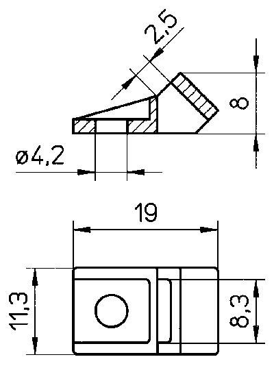 Embase oblique cb-s8