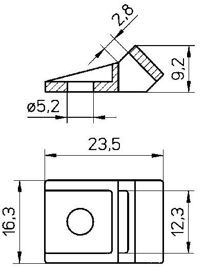 Embase oblique cb-s12