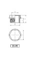 Passe-fils à membrane dg-ms 25