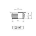 Passe-fils à membrane dg-mt 16