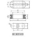 Passe-fils "oblong" do-pvc 29/37/43/3