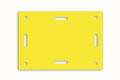 Plaquette CH-M en PE - Jaune