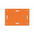 Plaquette CH-M en PE - Orange