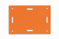 Plaquette CH-M en PE - Orange