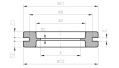 Passe-fils à membrane dgc-tpe 9