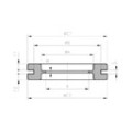 Passe-fils à membrane dgc-tpe 36