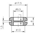 Passe-fils spec. helavia 15-076