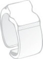 Cavalier de repérage PLIO SNAP+ PS-24 "N°1" Blanc - câble : 50 – 75 mm² (sachet de 50 pièces)