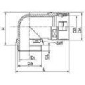 Raccord rapide plioquick 50 90°