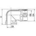 Raccord rapide plioquick 37 90° wf