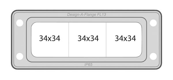 Ses-sterling passe-fils à membrane fl13/404