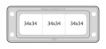 Ses-sterling passe-fils à membrane fl13/404