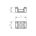 Ses-sterling embase berceau tm-3-s10-c