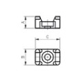 Ses-sterling embase berceau tm-3-s8-c mde