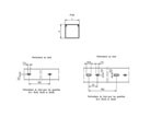 Goulotte 15x30mm Sterling GI-A à bords pleins et perforations du fond blanc