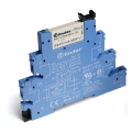 Interface modulaire a relais 6,2mm 1rt 6a 240vac/dc bornes a cage agni+5µau (385102405060)