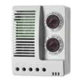 Thermostat et hygrostat 1rt 6a alimentation 230vac hygrometrie controlee entre 50 et 90% temperature de 0 a +60°c (7T9182304050)