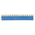 Peigne 16 broches pour contacteur serie 39 couleur bleu  (09316)