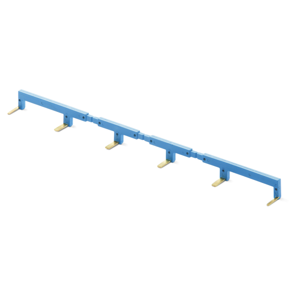 Peigne 6 broches pour contacteur serie 2234 couleur bleu (02226)