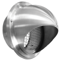 Prise d'air ou sortie d'air de façade S&P Unelvent PAQS 150 INOX D150 mm