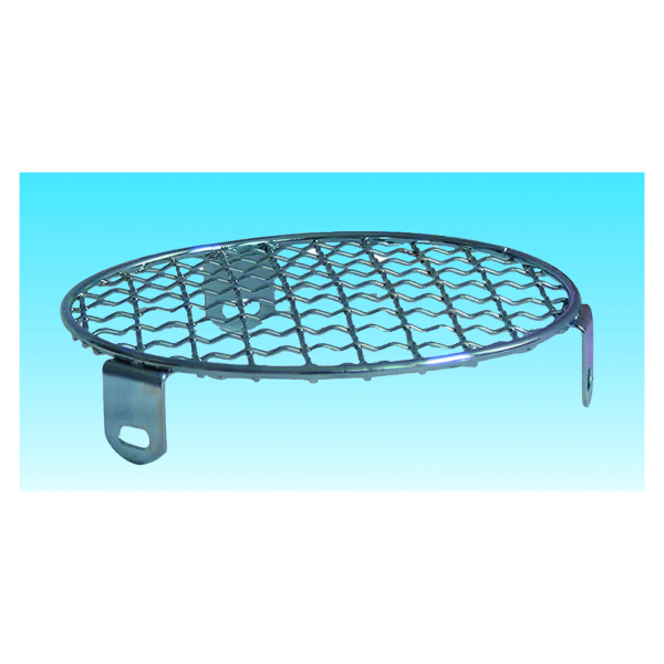 Couvercle grillagé en acier galvanisé, D 160 mm. (CGR 160)